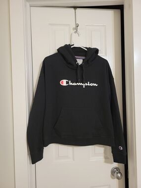 Champion Black Women Hoodie Size M